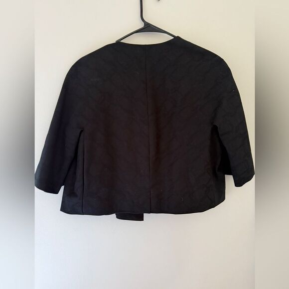 Atelier Black Two Piece Cropped Blazer and Sleeveless Dress with Pockets - Picture 13 of 13